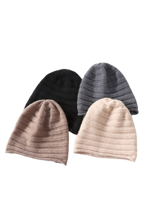 Winter Artsy Soft Warm Cashmere Knit Hat