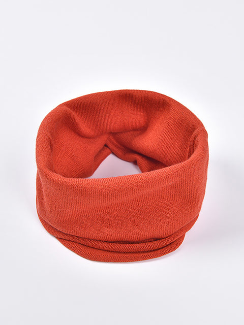 Autumn Soft Couple Cashmere Pure Color Scarf